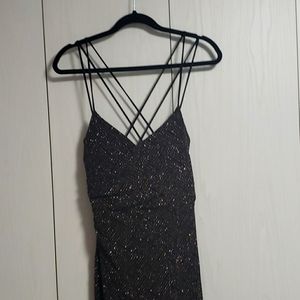 Black Dress with slit